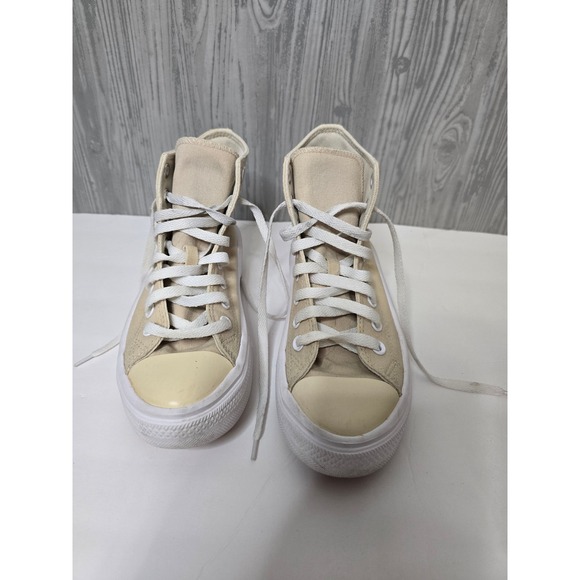 Converse Chuck Taylor All Star Ecru Taylor All Star Move Platform Womens Size 7 - Picture 2 of 7
